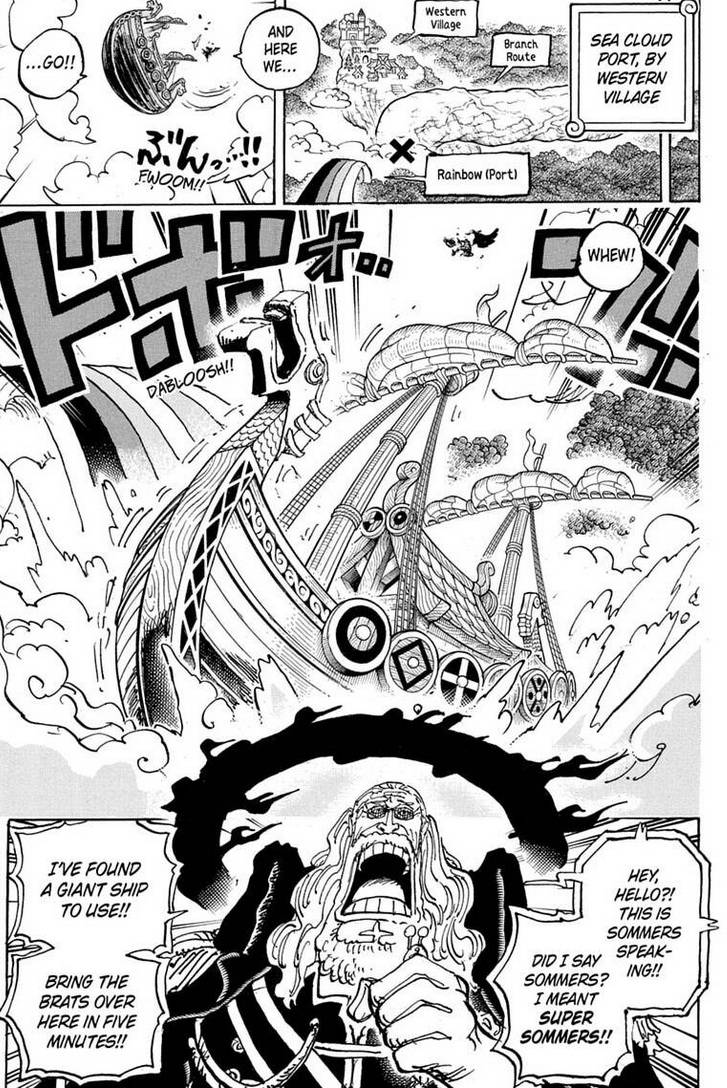 One-Piece Chapter 1182 Cover