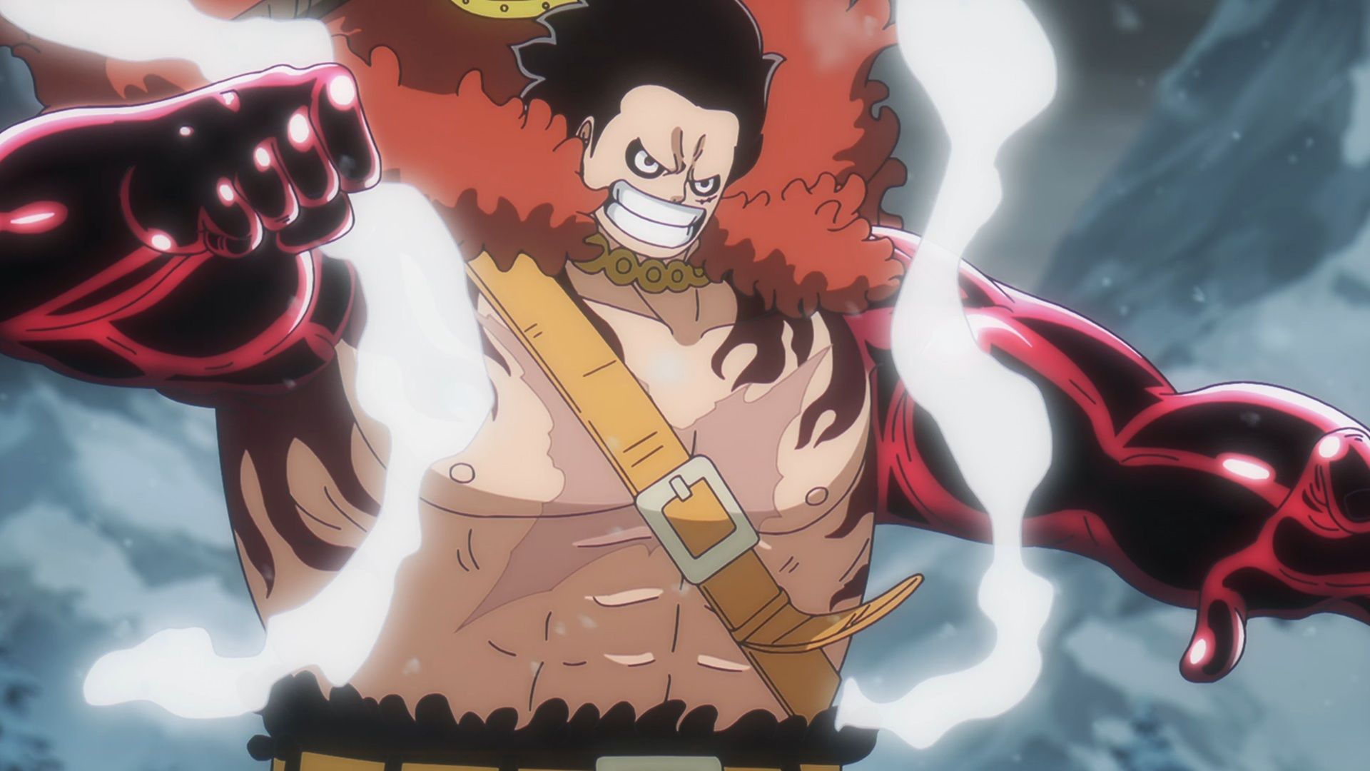 Luffy in episode 1161