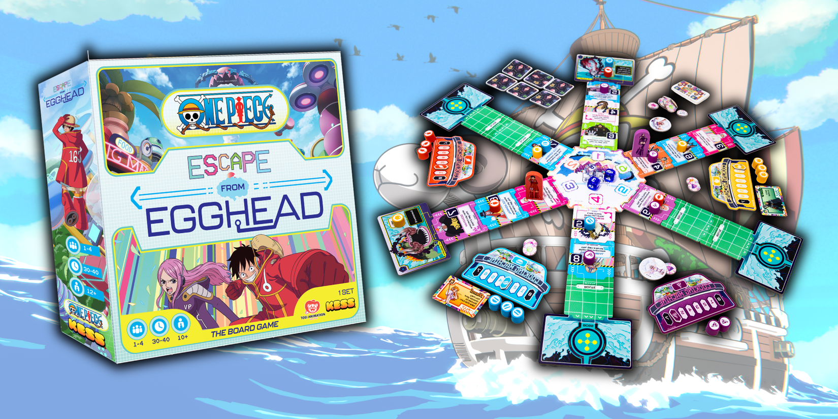 ONE PIECE Escape from Egghead, jeu de société Image sélectionnée