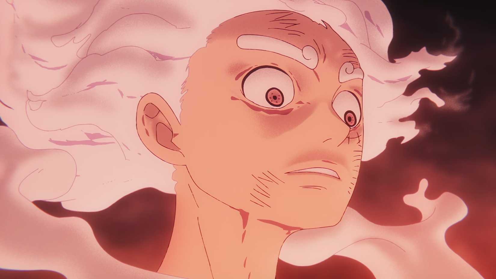 Luffy choqué par le Haki de Joyboy
