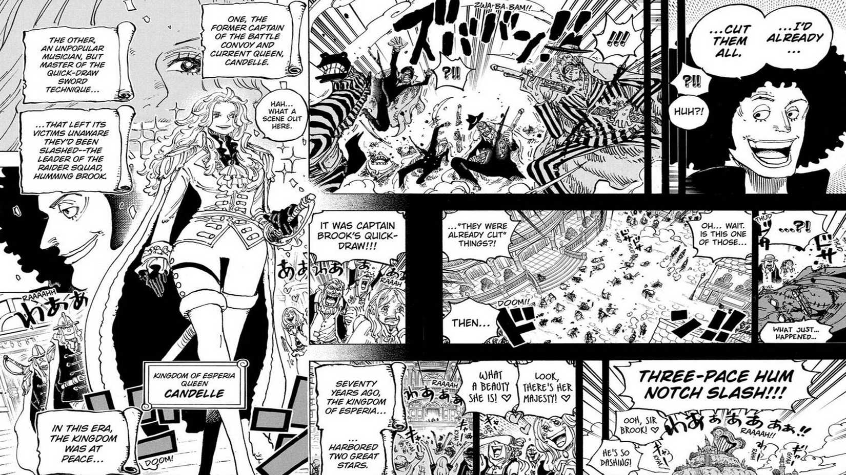 L'introduction de la reine Candelle