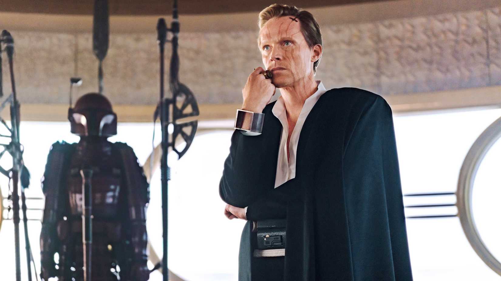 Paul Bettany as Dryden Vos in Solo A Star Wars Story
