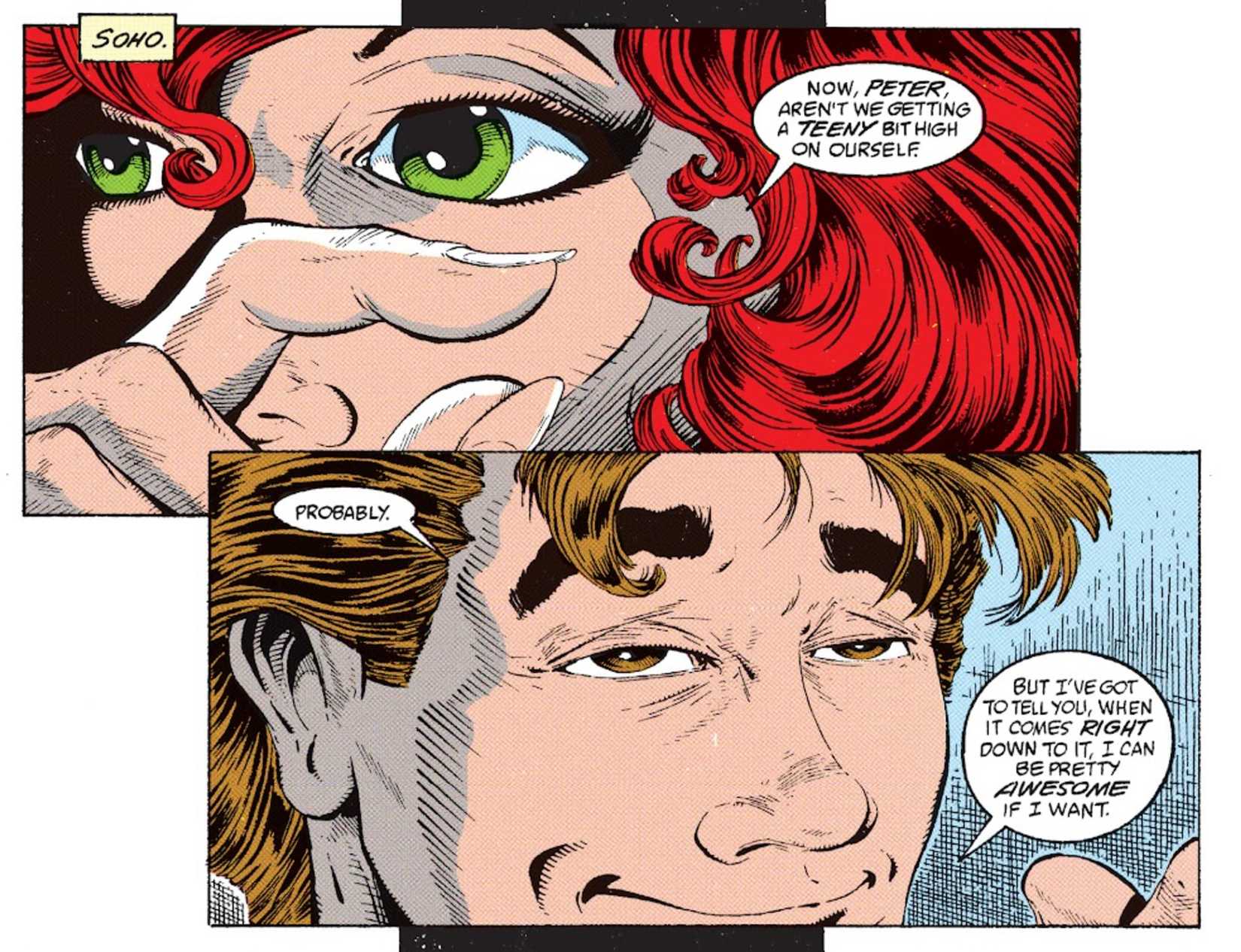 peter parker and mary jane chat in spider-man 1