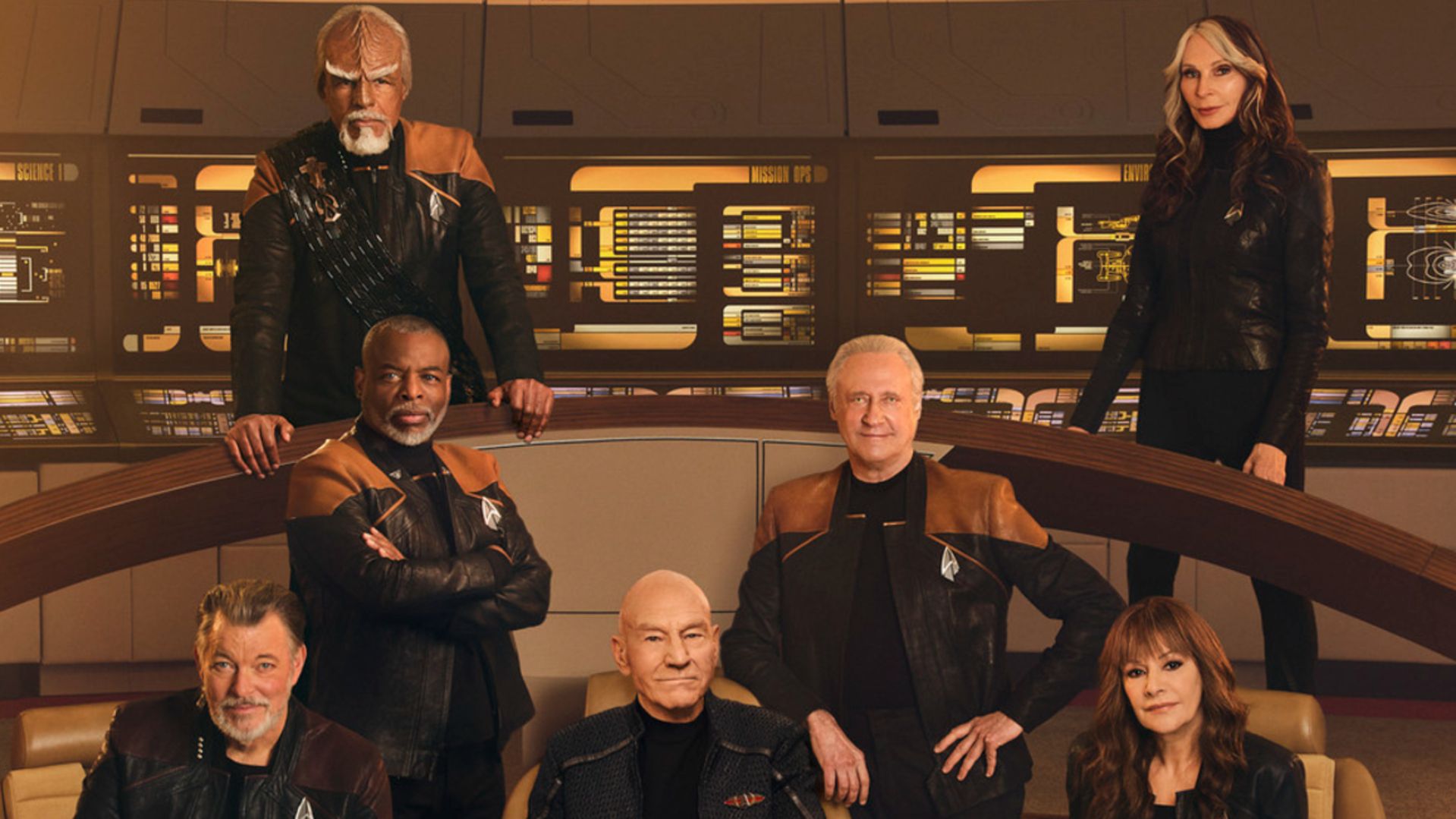 After 17 Years Together, Star Trek: The Next Generation’s Entire Crew Abandoned Worf