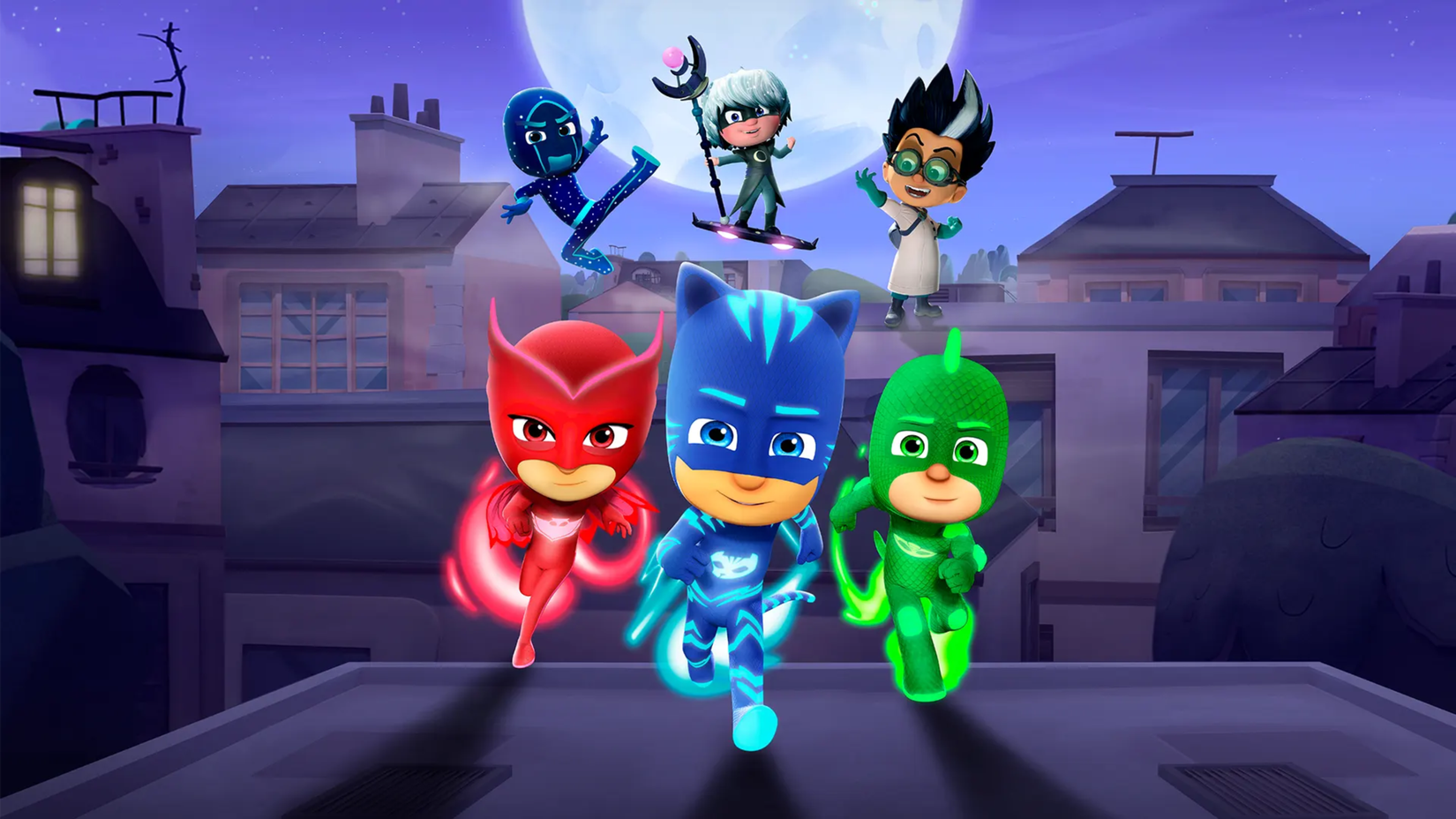 pj masks heroes of the night key art