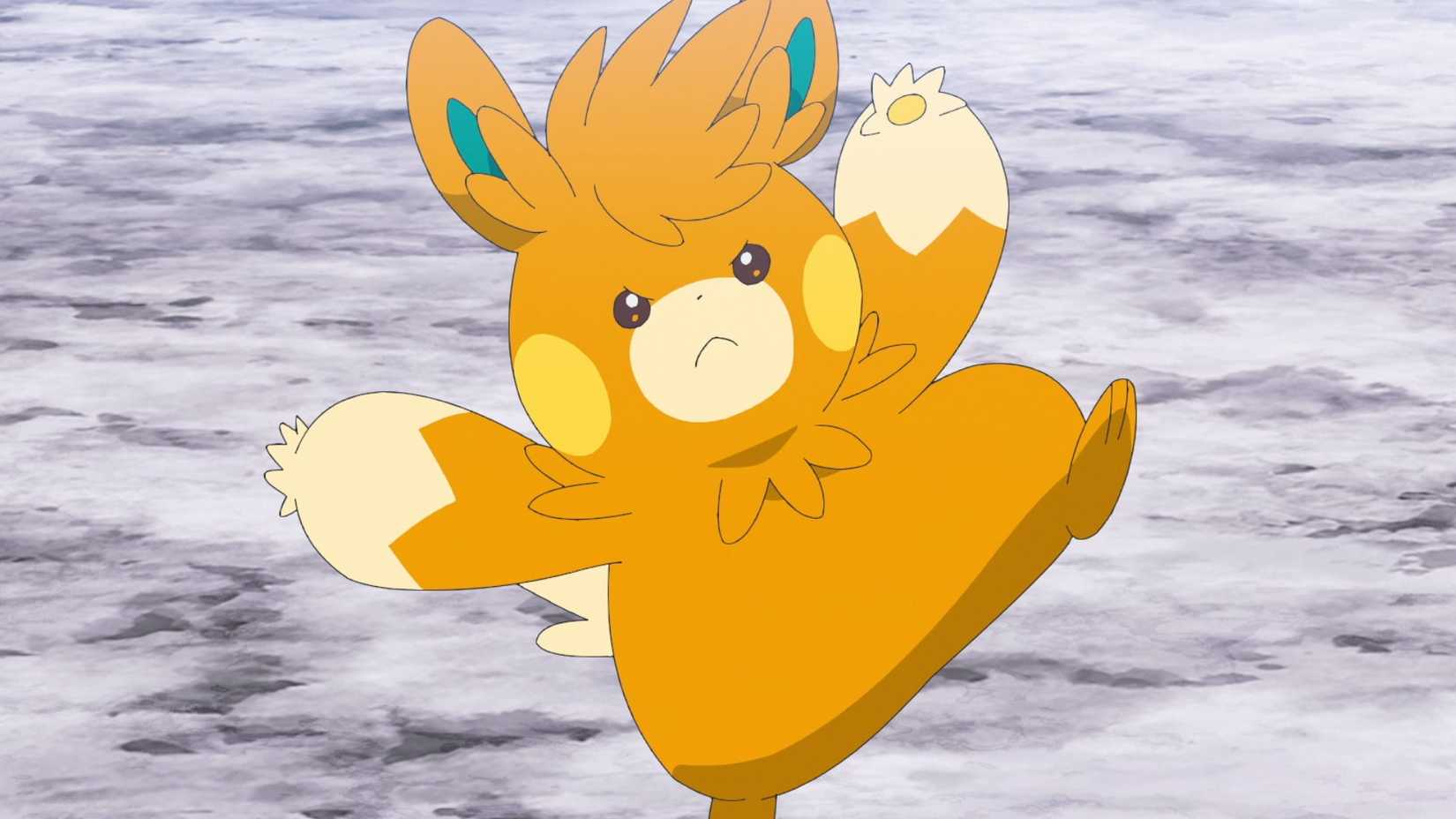 Pawmot in Pokemon Horizons