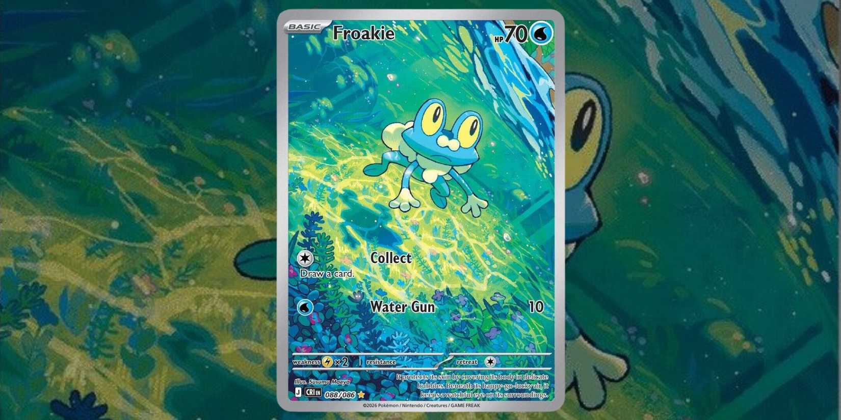 Pokemon TCG Chaos Rising Froakie card 088