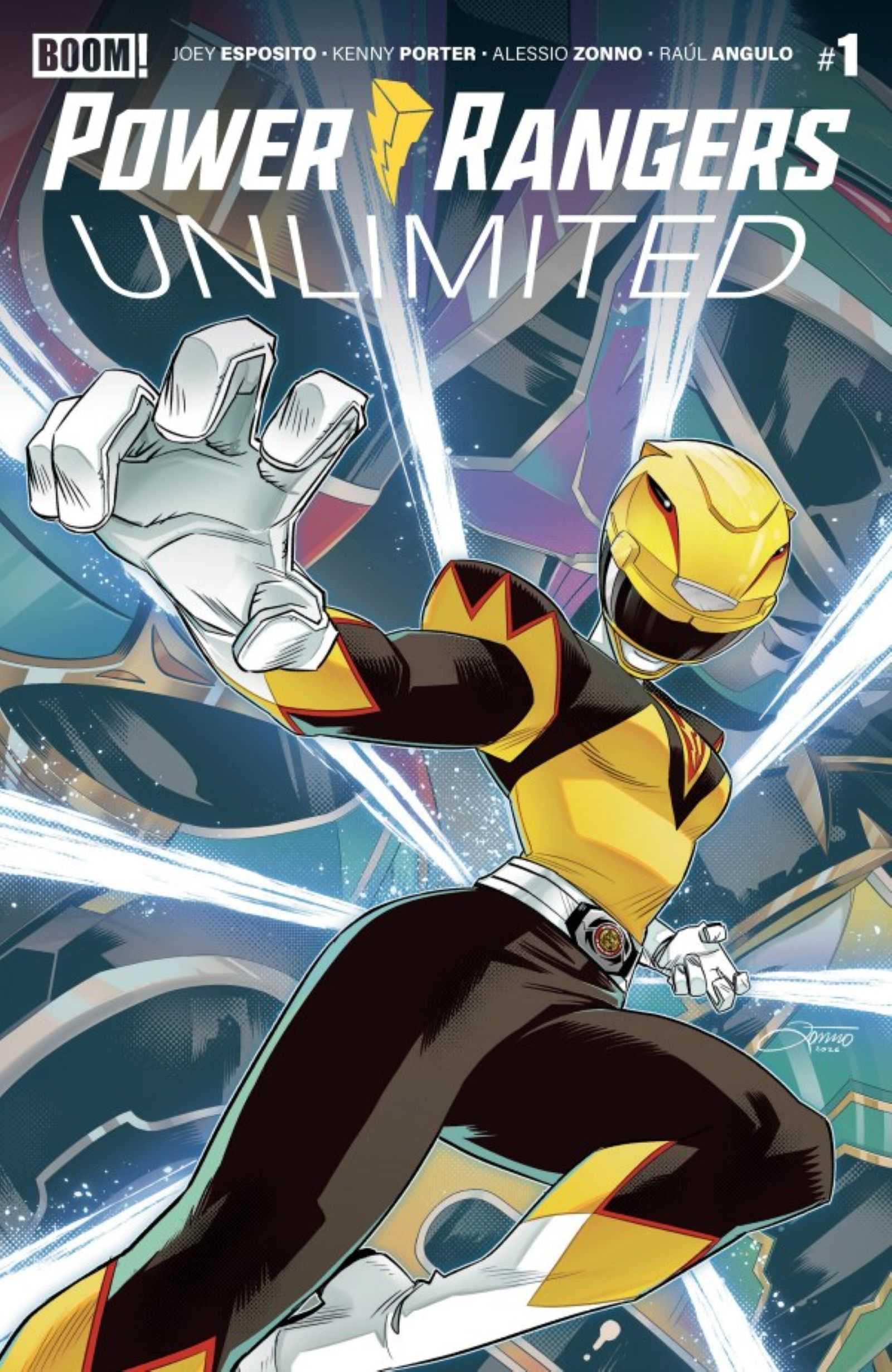 Power Rangers Unlimited #1 main cover 2