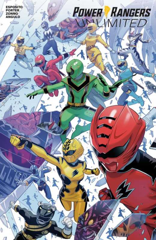 Power Rangers Unlimited #1 main cover