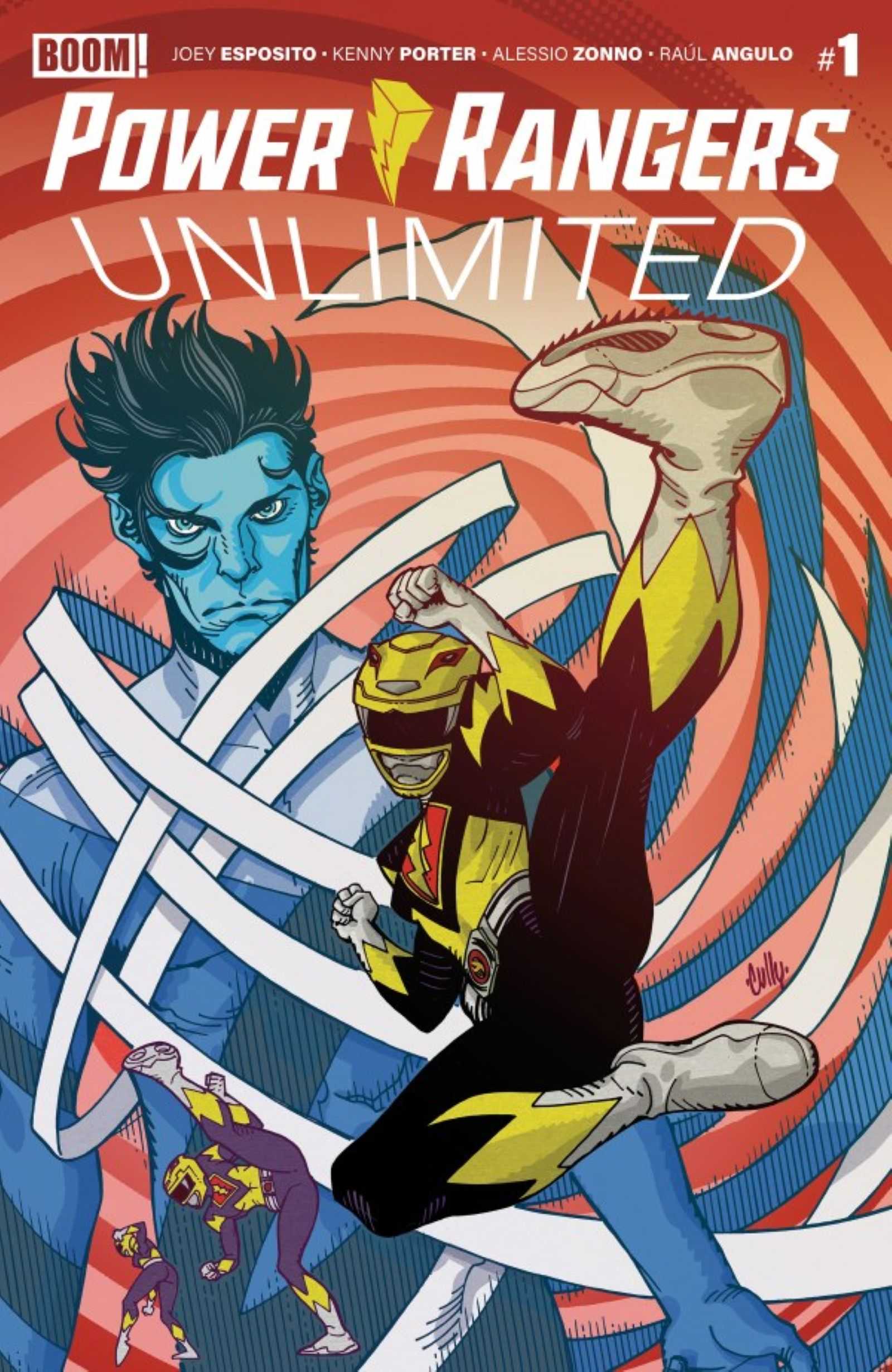Power Rangers Unlimited #1 variant cover 2