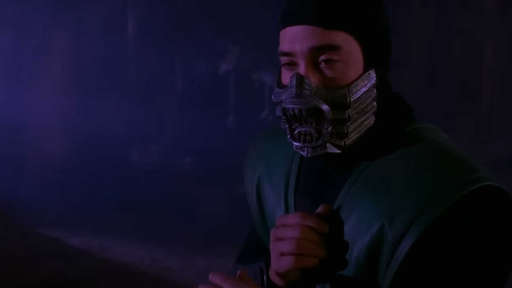reptile looking dazed during his fight with liu kang in mortal kombat 1
