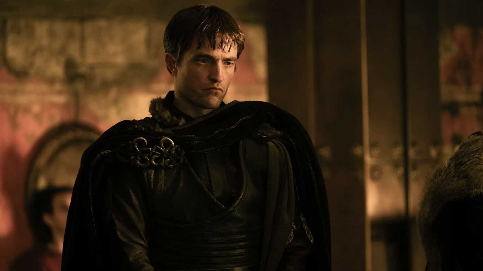 robert pattinson scowling in the odyssey