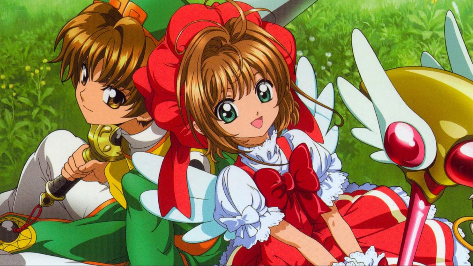Sakura Kinomoto and Syaoran Li (Cardcaptor Sakura)