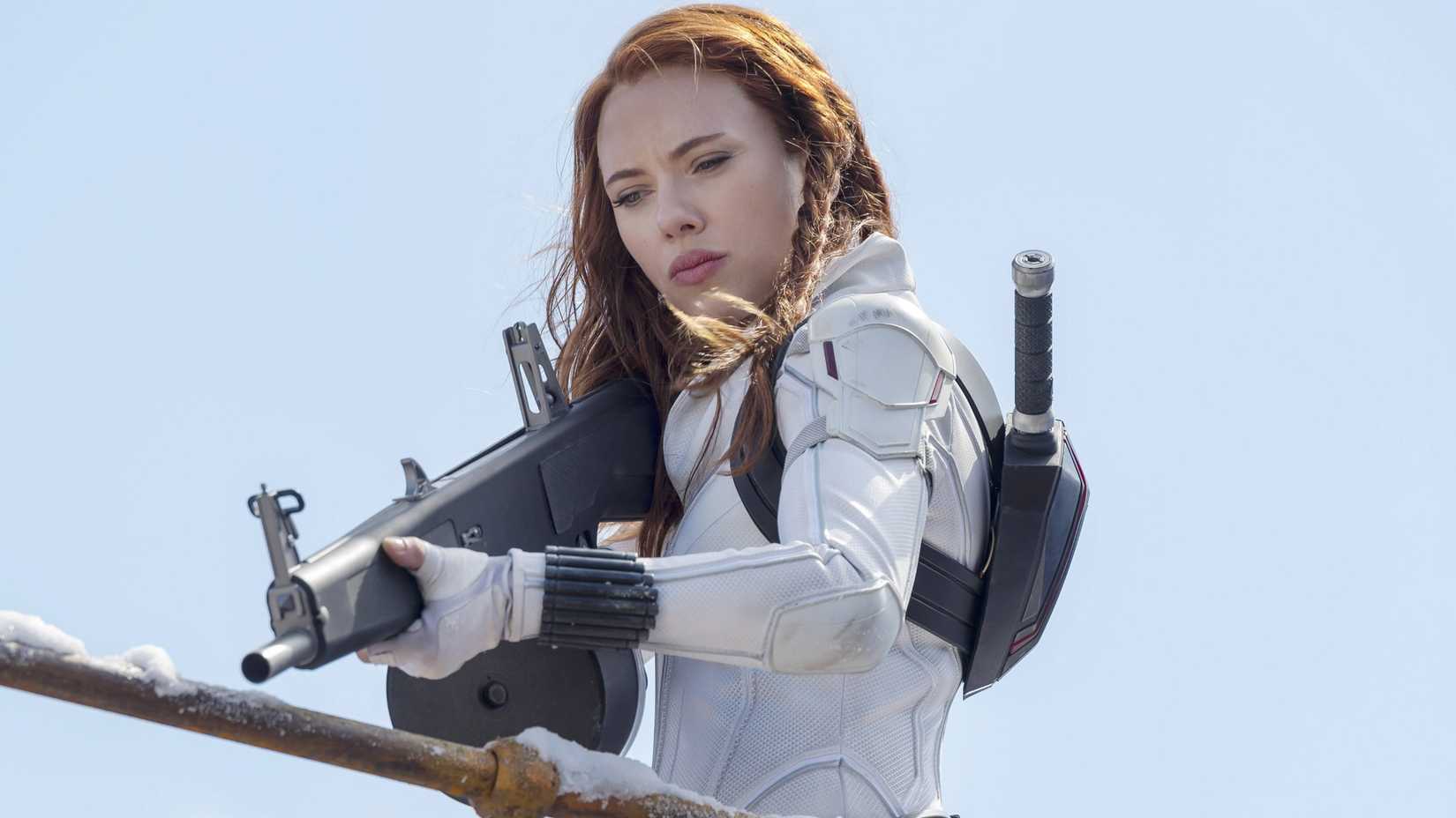 Scarlett Johansson's Black Widow in Black Widow 2021