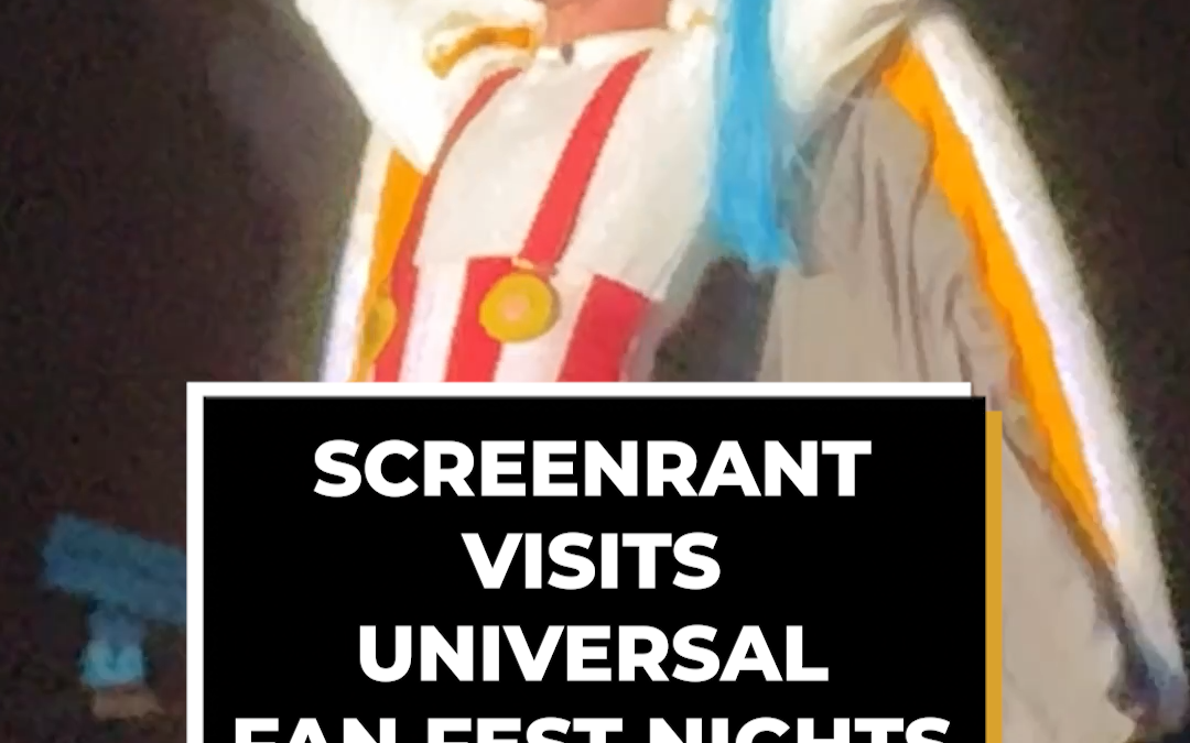 ScreenRant Visits Universal FanFest Nights 2026