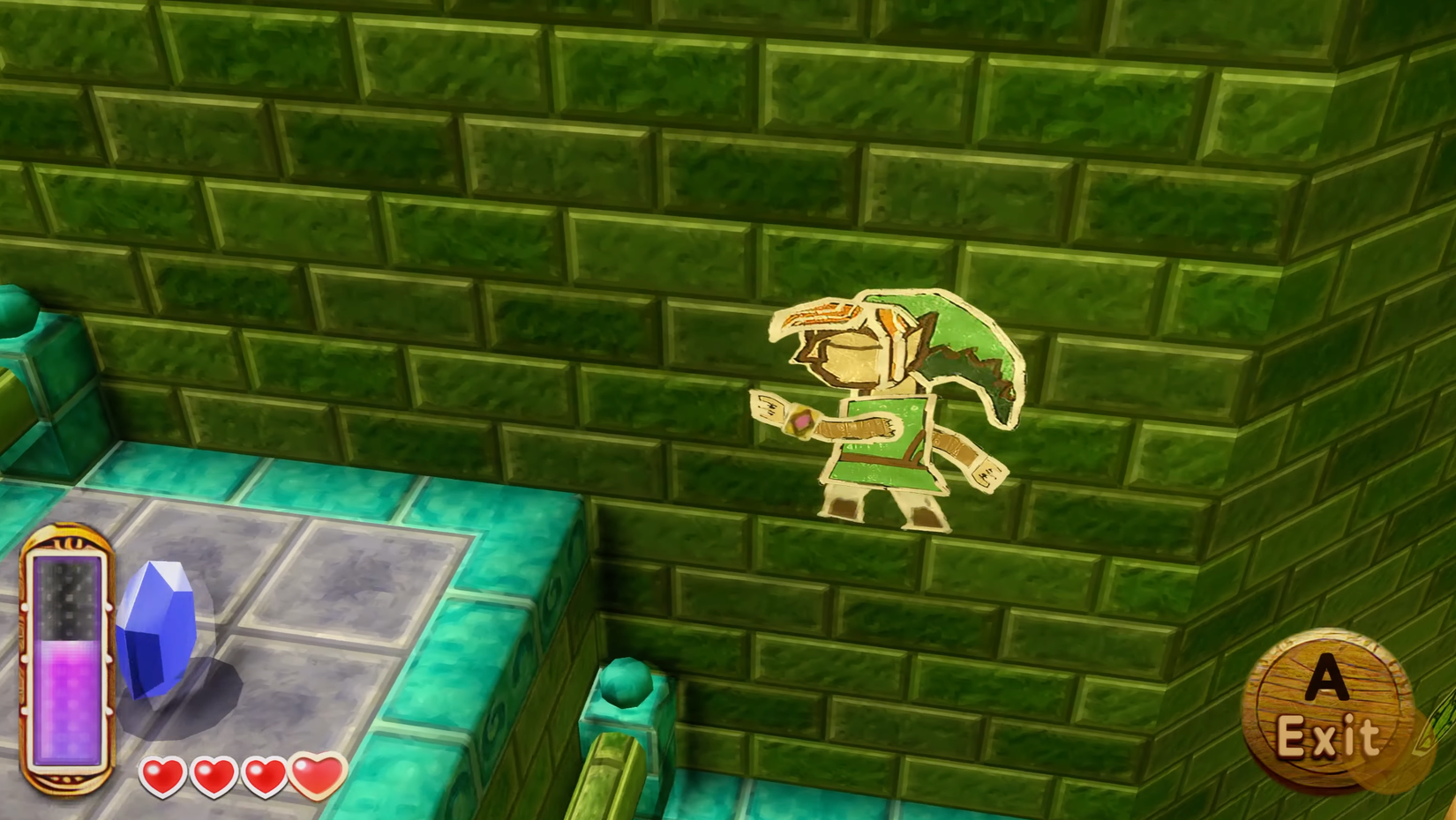 Image shows a modded Zelda: A Link Between Worlds