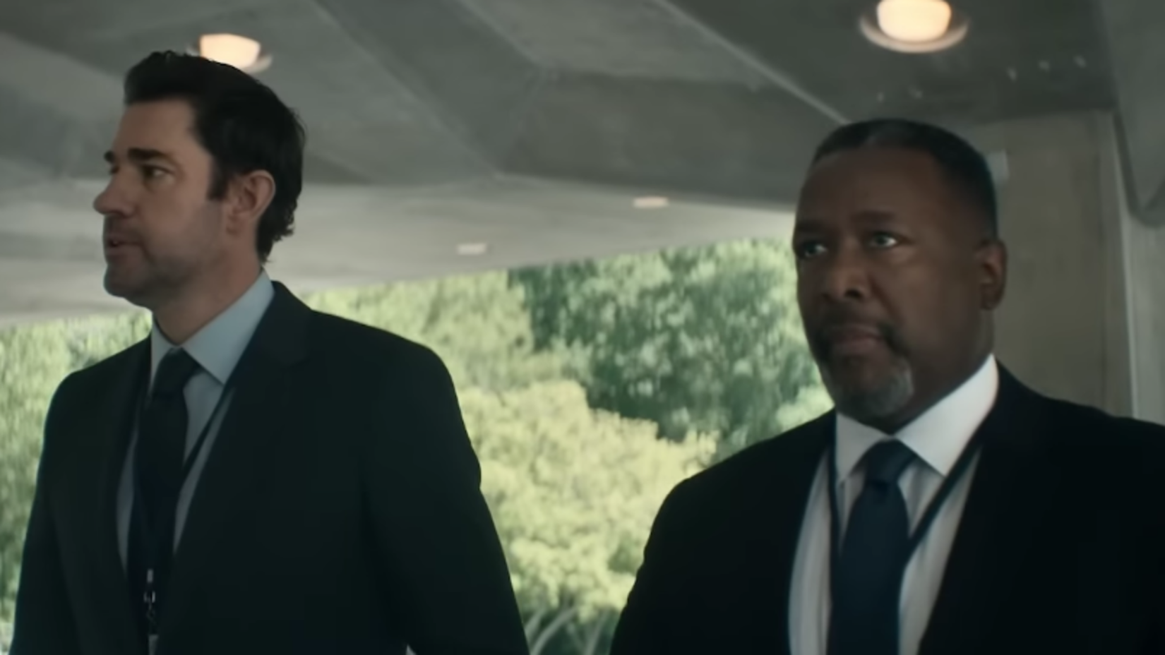 Jack Ryan e Greer na sede da CIA