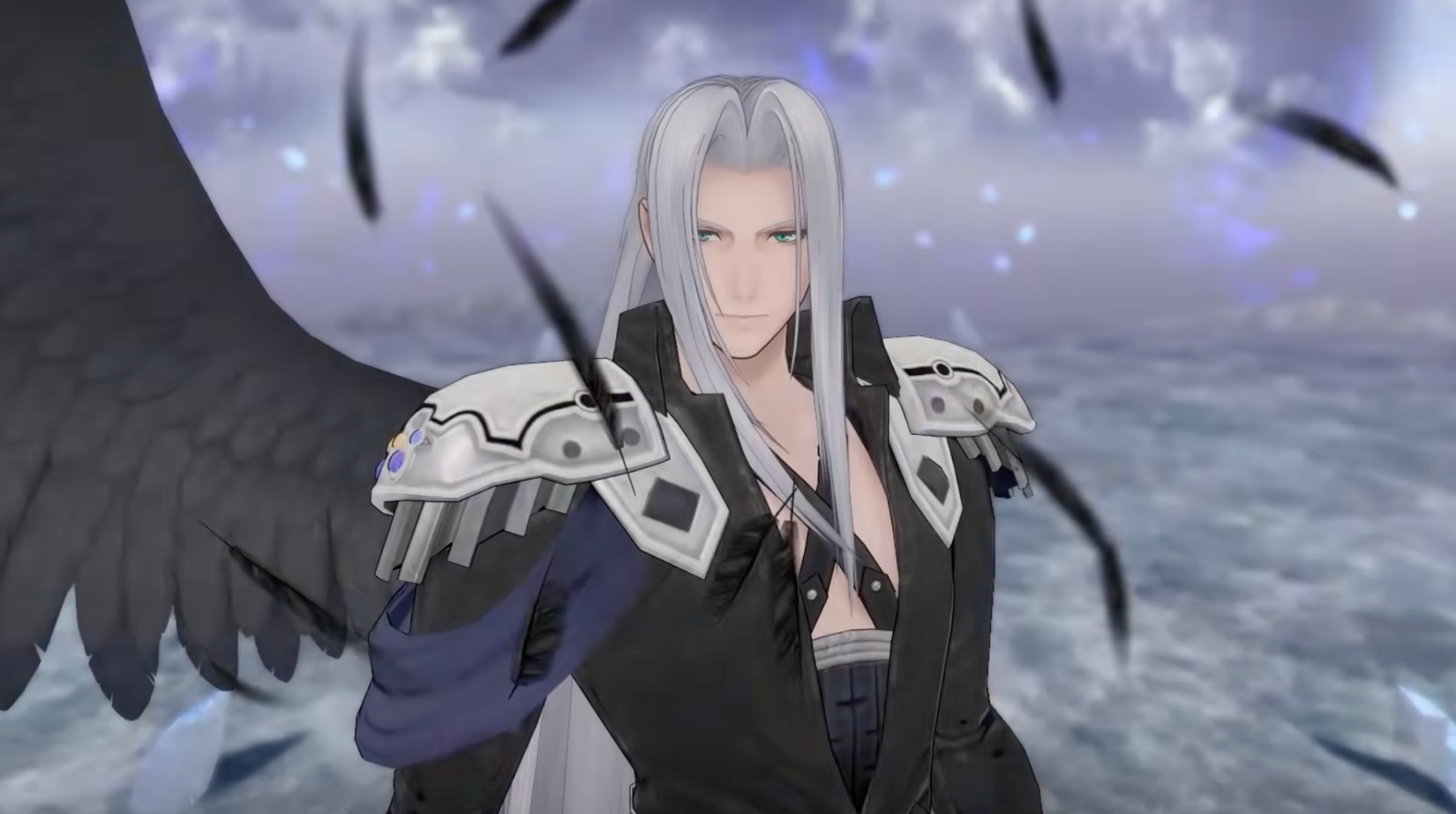 Image shows Sephiroth in Dissidia Duellum Final Fantasy