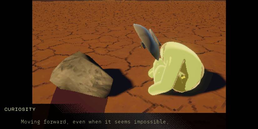 A character talking about a rock in Control, I'm Not Coming Back
