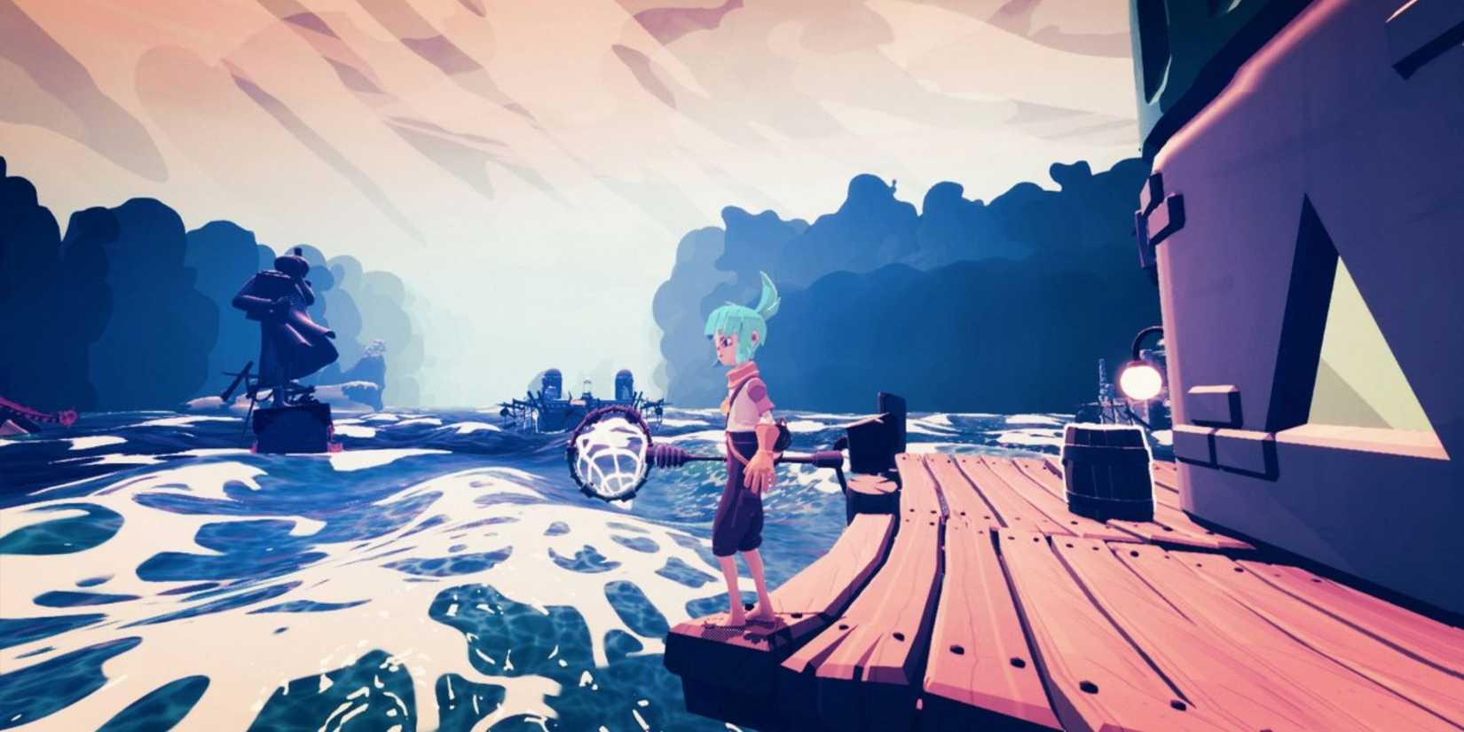 Screenshot from the game Wavetale