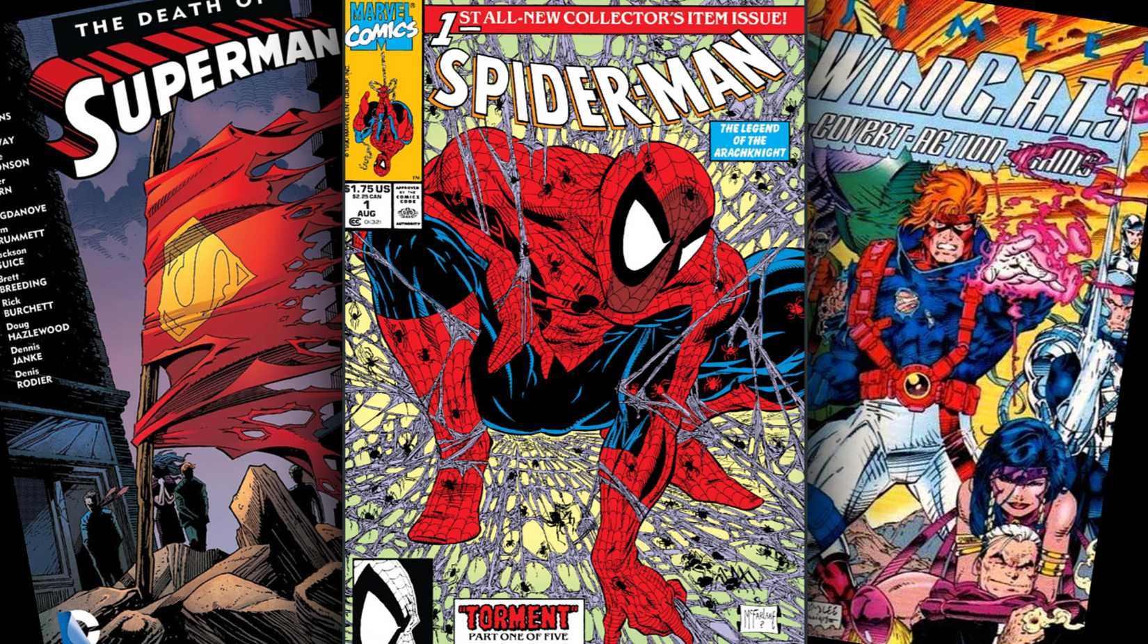 SPIDER-MAN 1 AGAINST OTHER 90S COMICS