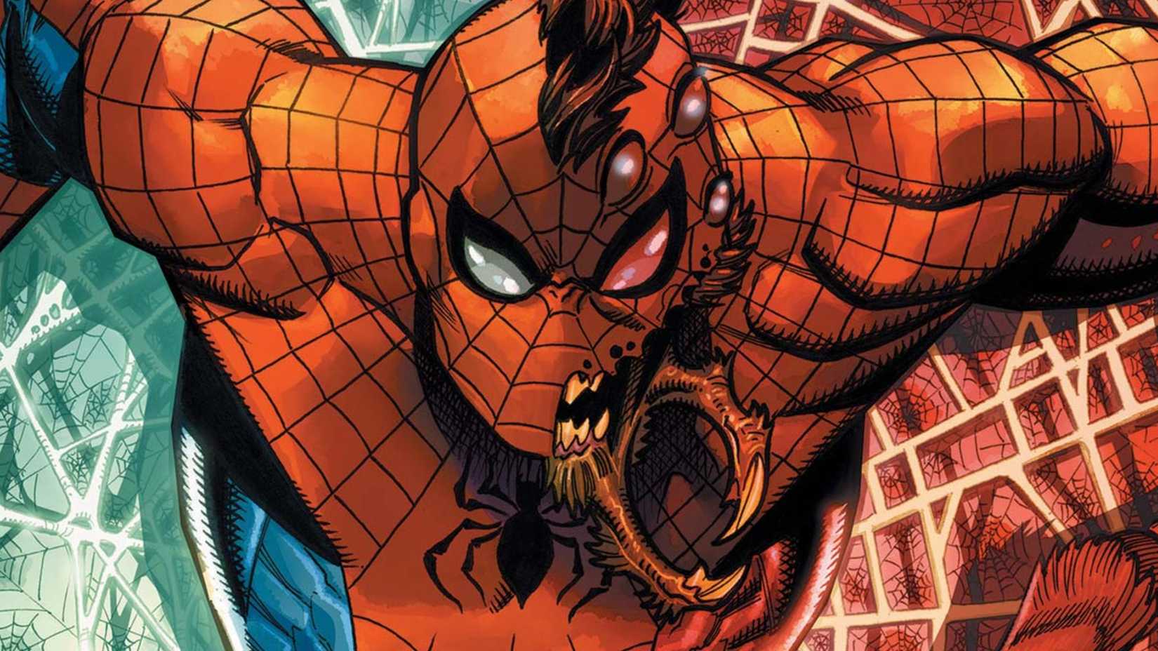 spider-man becoming a spider monster