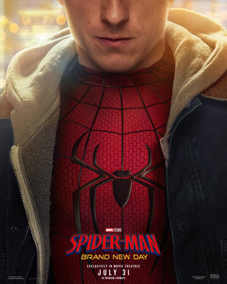 Pôster oficial de Spider-Man: Brand New Day
