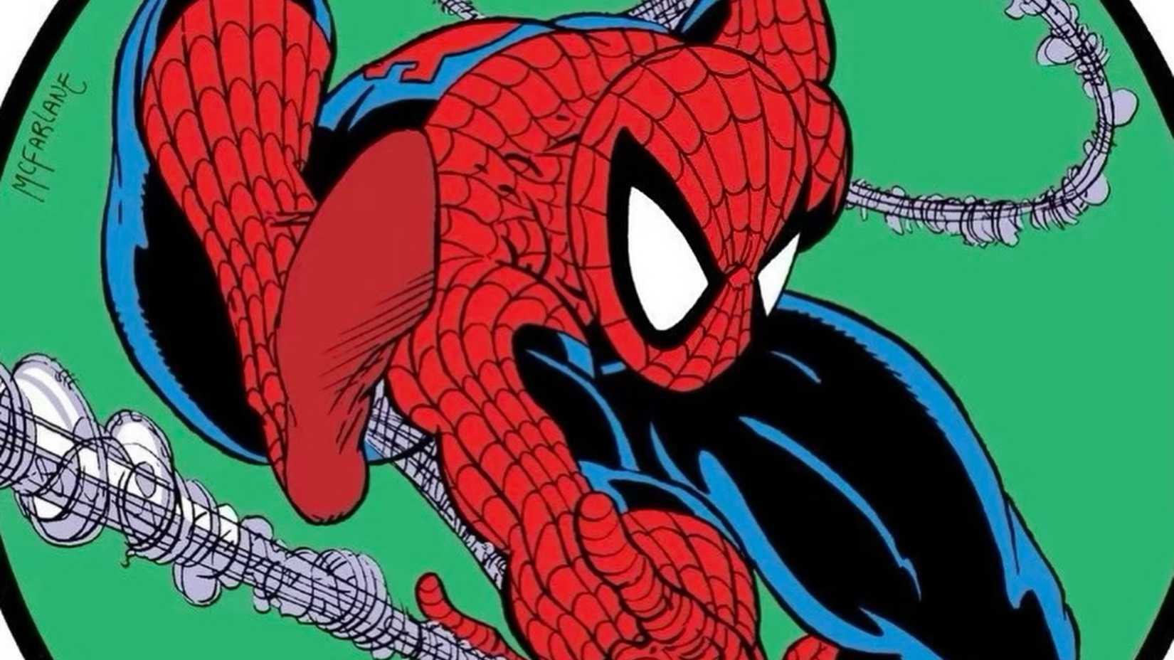 spider-man by todd mcfarlane