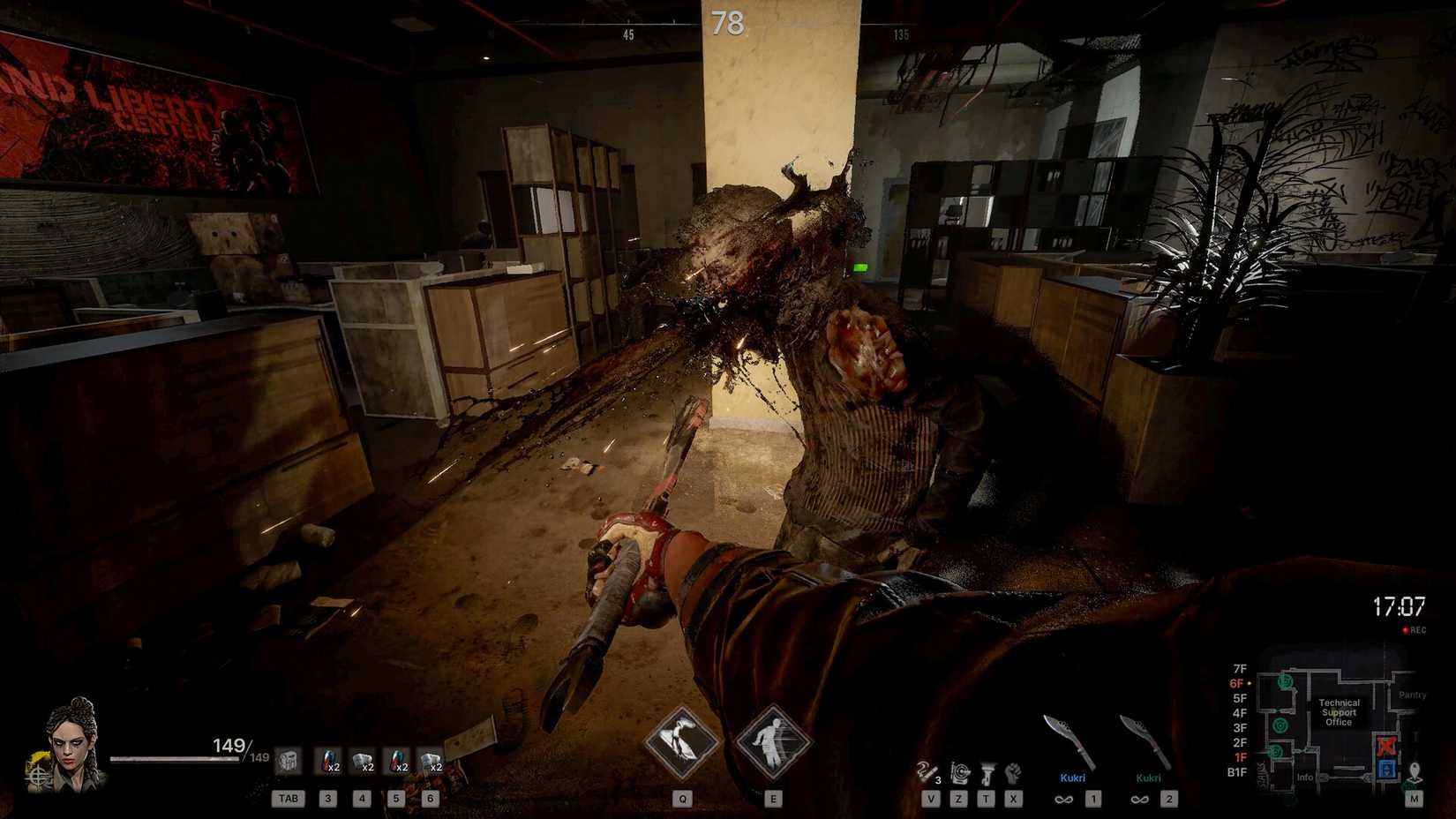 Image shows gameplay from The Midnight Walkers