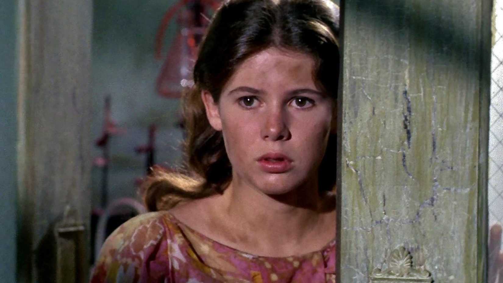 Kim Darby em cena do episódio Miri de Star Trek