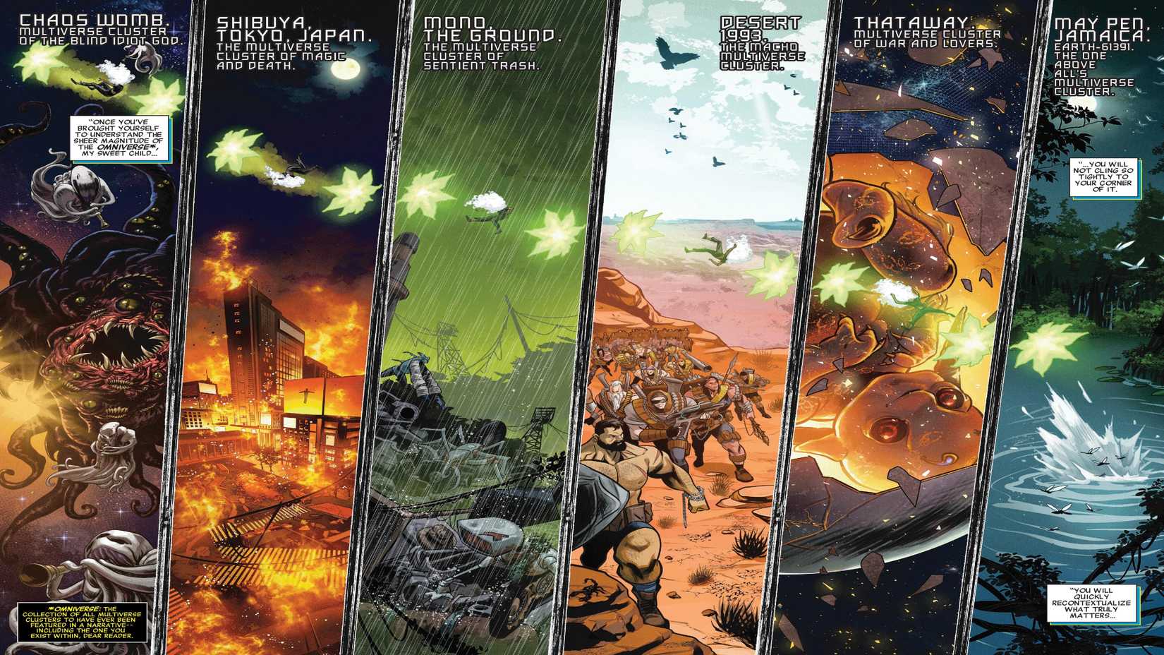 La tempête traverse l'Omnivers