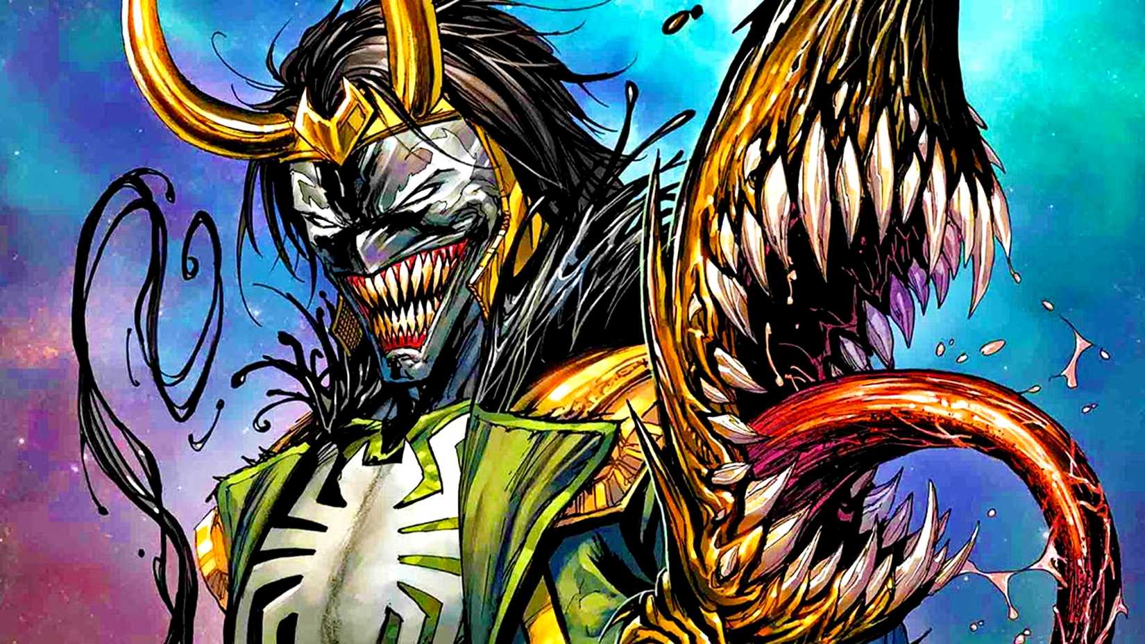 Symbiote Loki wields his Venomized scepter