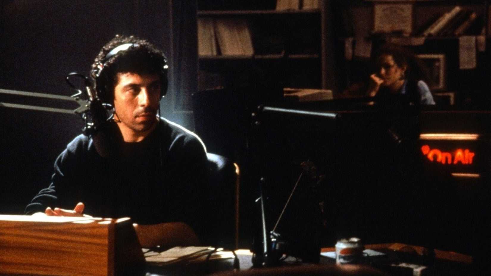 Eric Bogosian looks on in Talk Radio