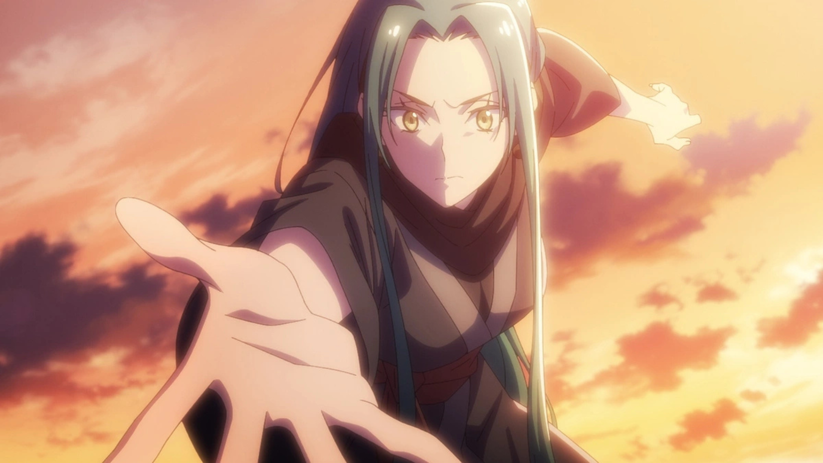 That Time I Got Reincarnated as a Slime the Movie Tears of the Azure Sea - Yura holding out her hand