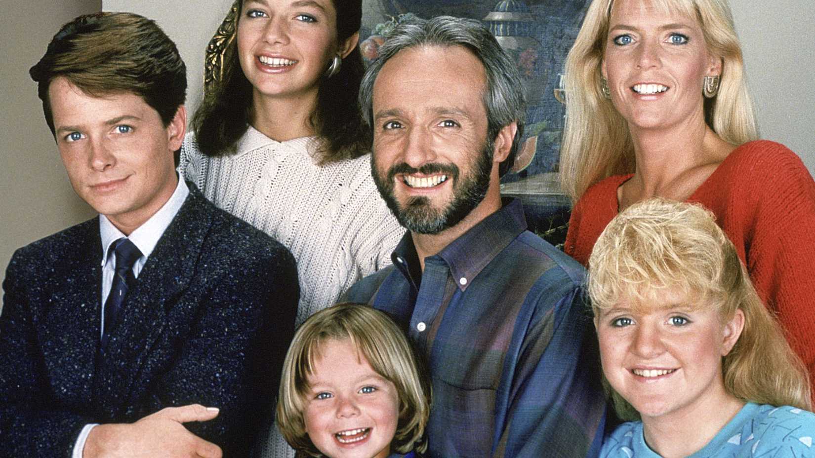 The cast of Family Ties.