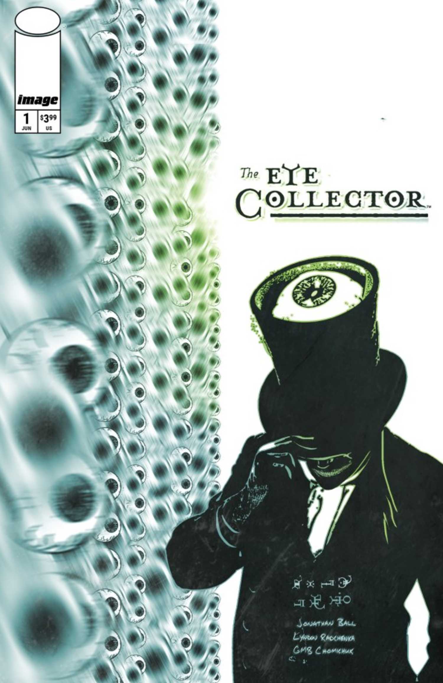 the eye collector 1 variant cover showing, you guessed it, eyes 2