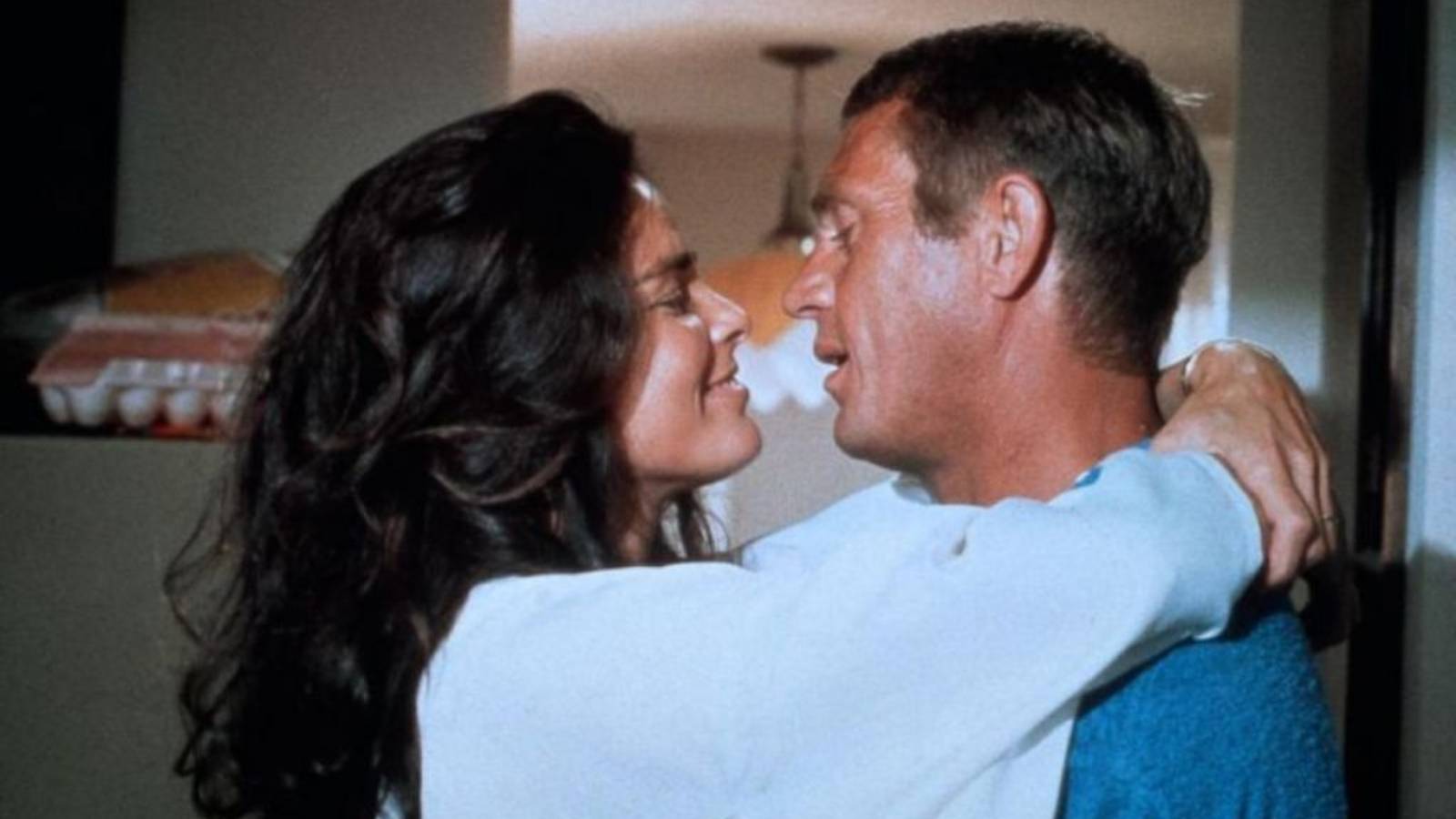 The Getaway's Ali MacGraw as Carol McCoy and Steve McQueen as Carter 