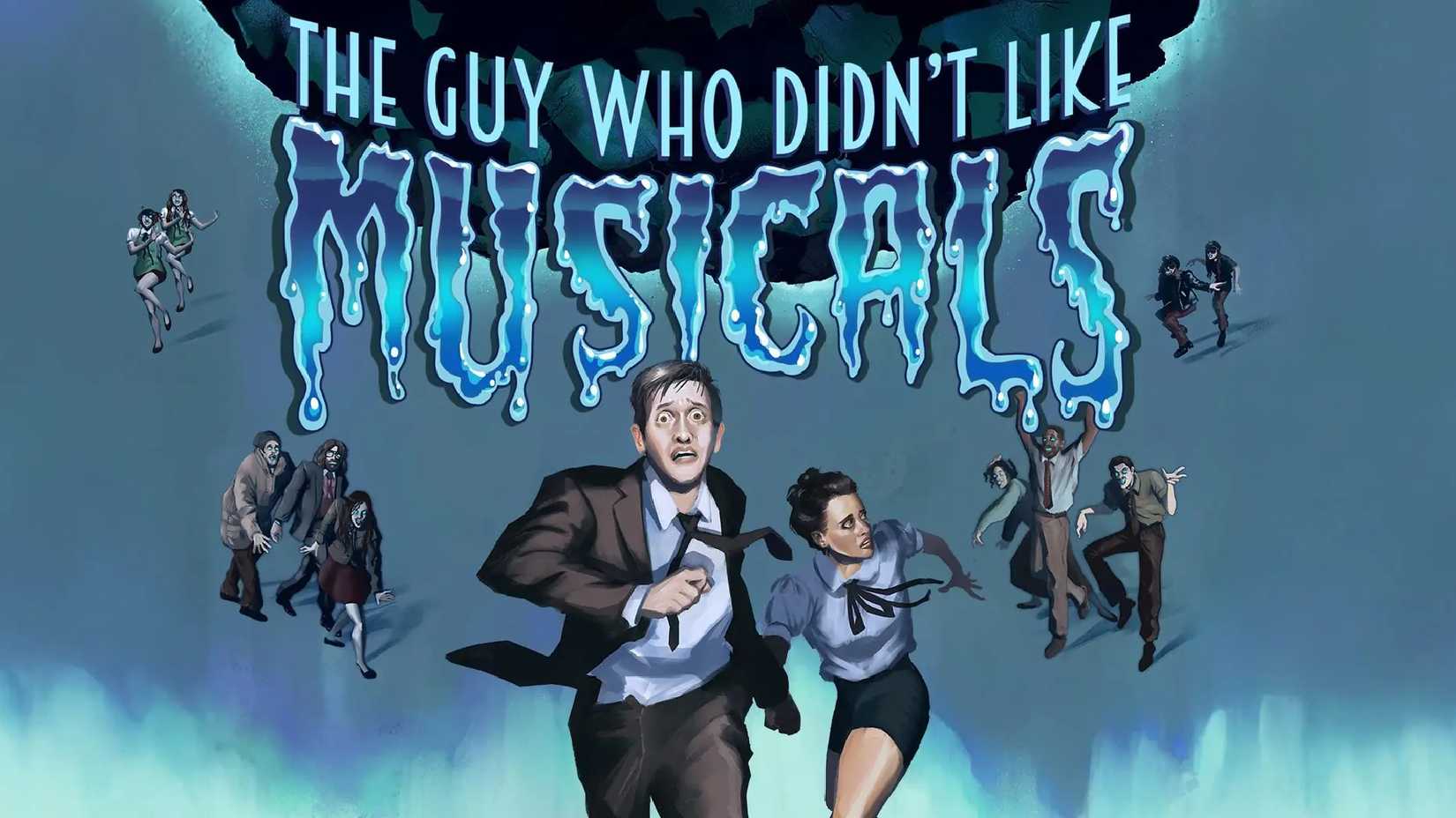 the guy who didn't like musicals promo art