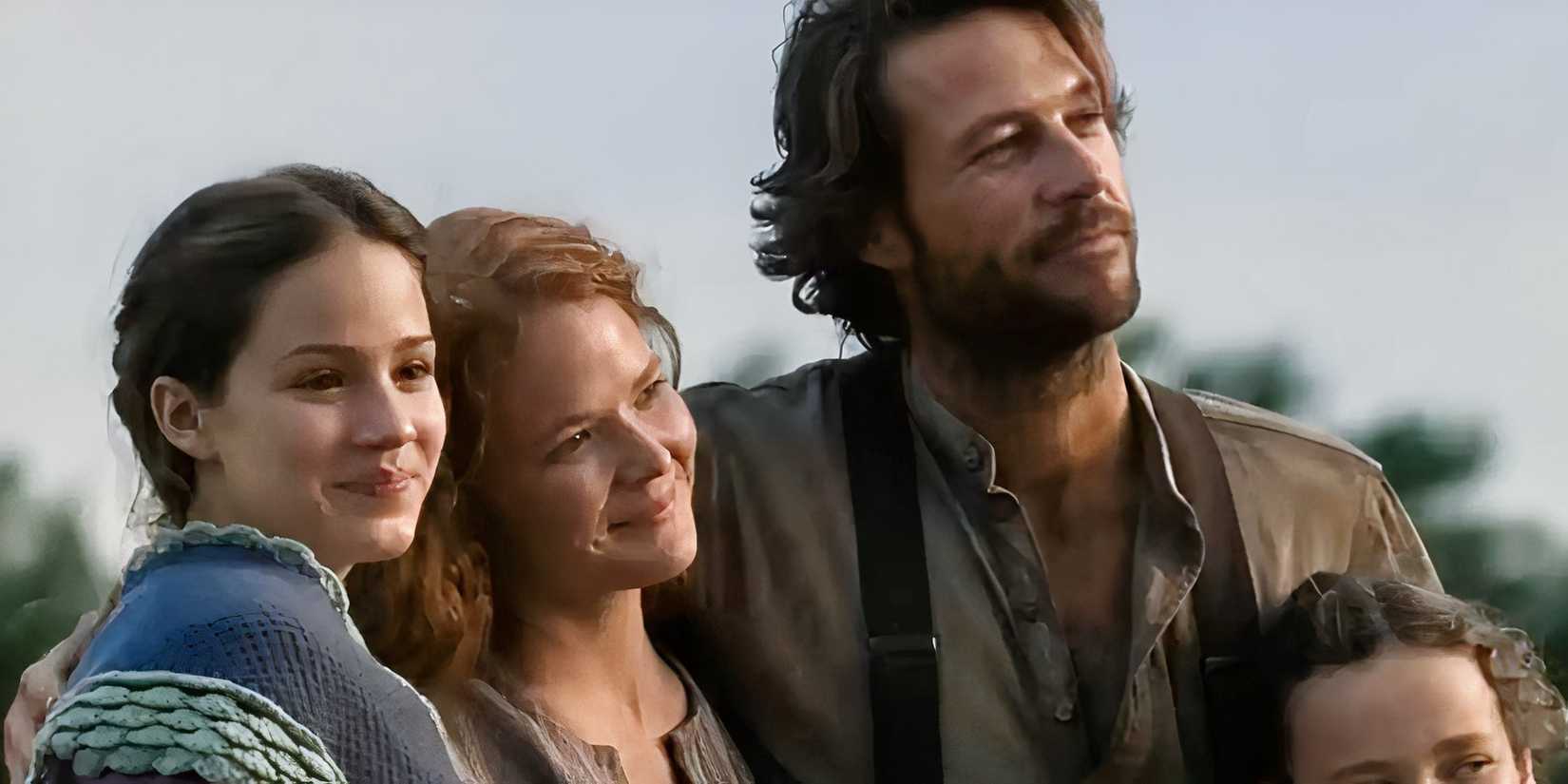 Família Ingalls em Little House on the Prairie