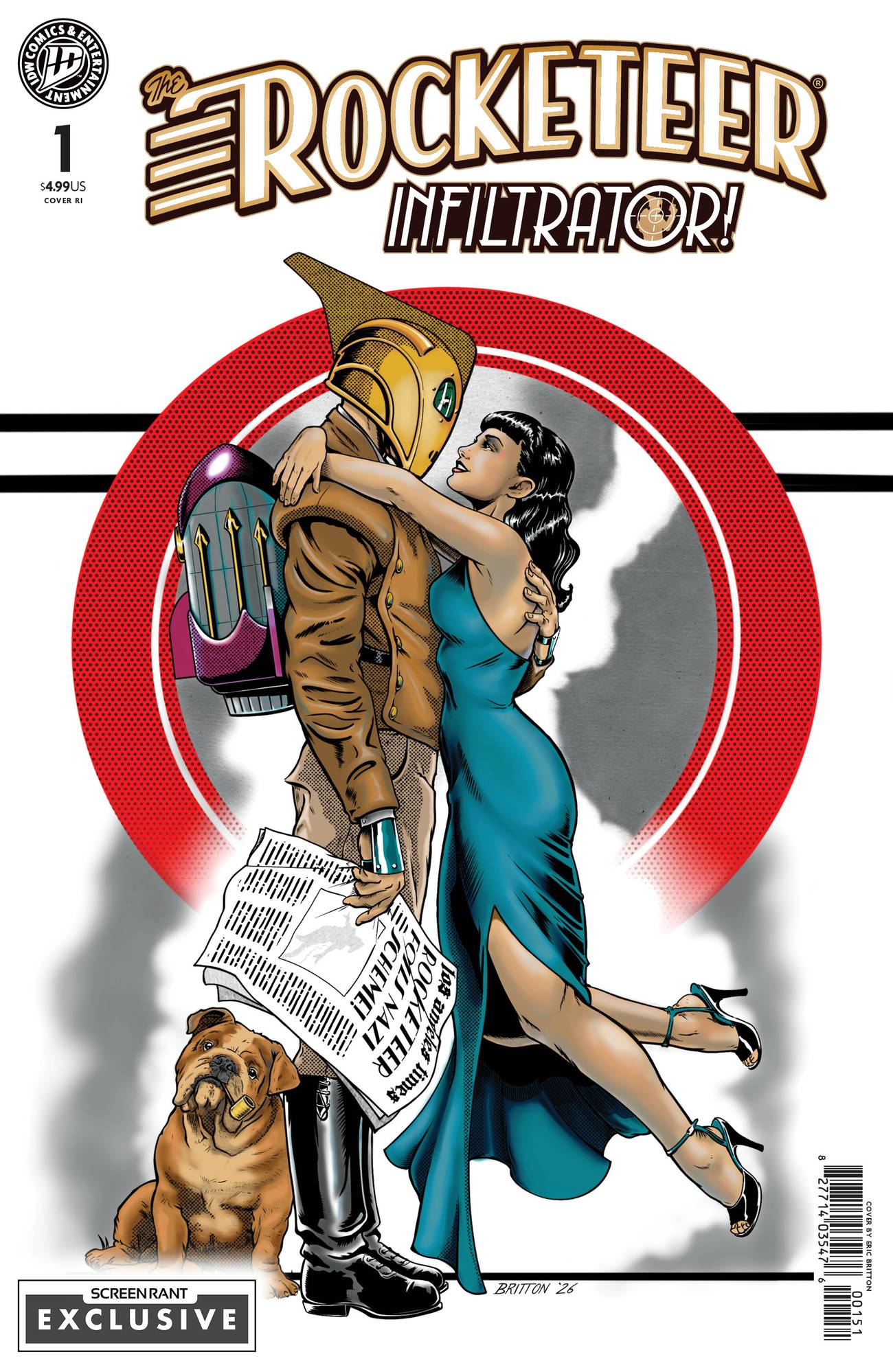 The Rocketeer Infiltrator COVER 3 SR