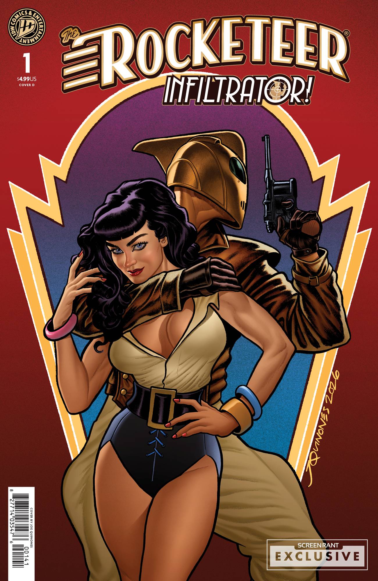 The Rocketeer Infiltrator COVER 5 SR