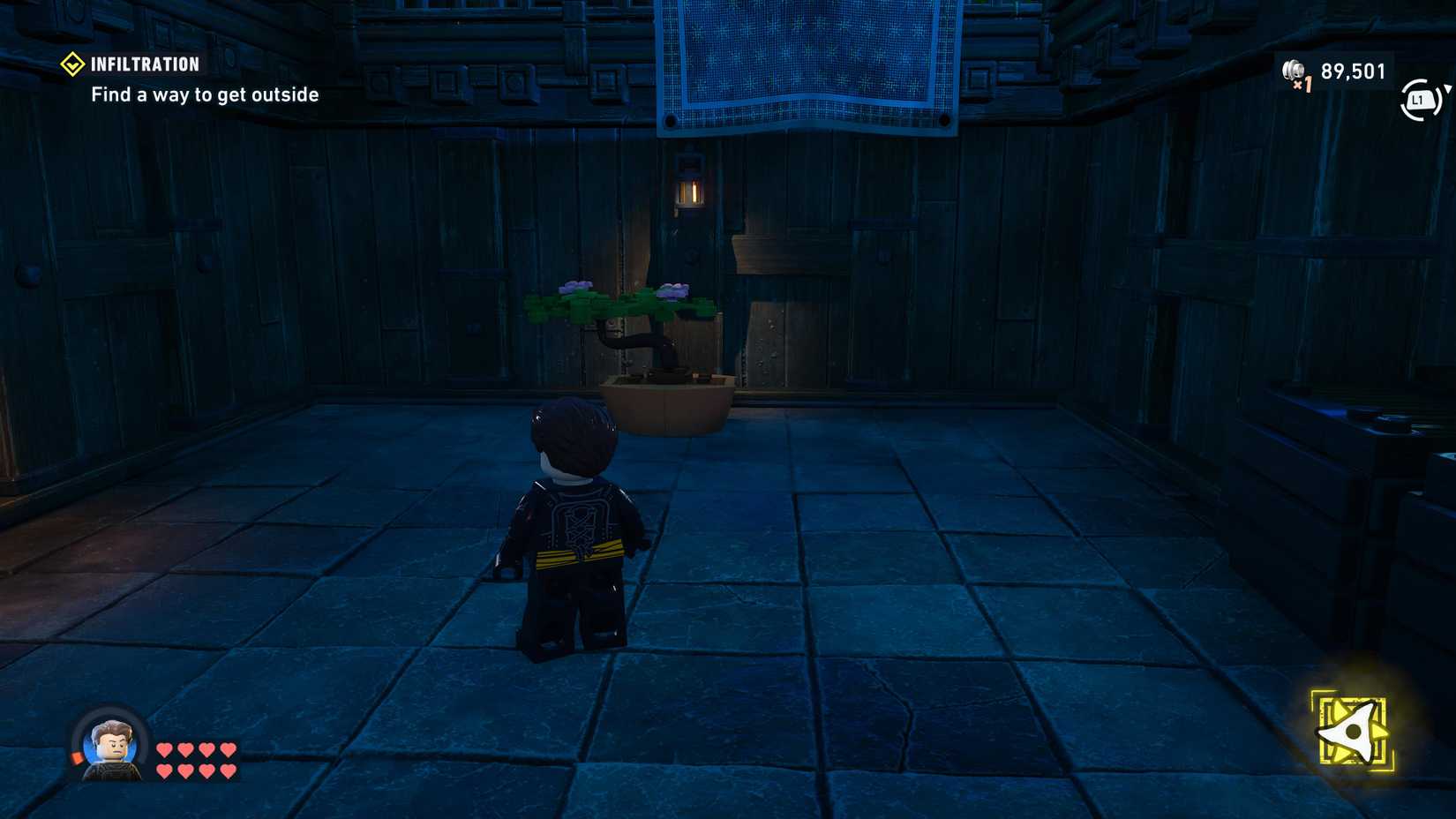 The second bonsai tree in Lego Batman.