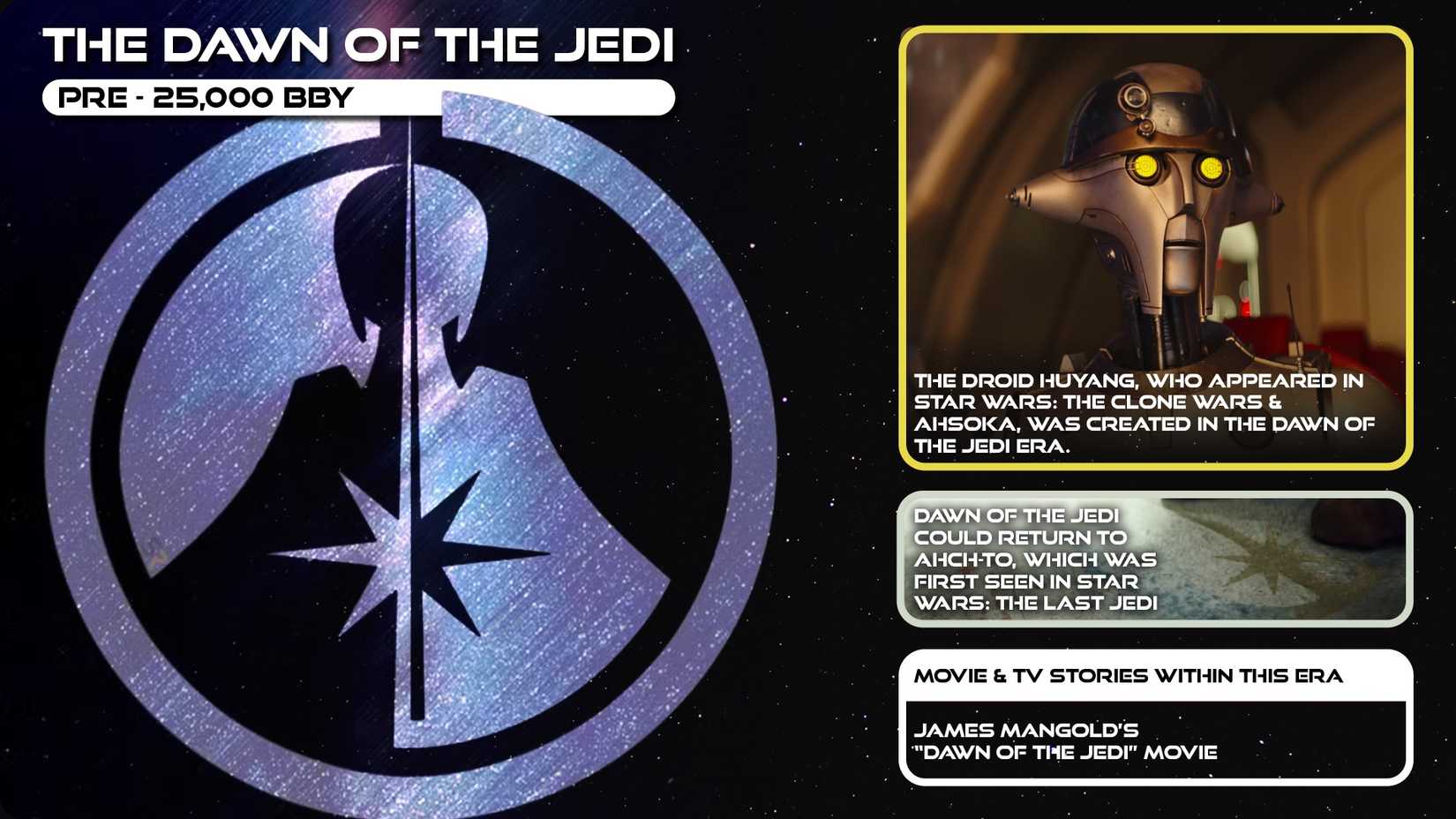 The Star Wars Timeline Explained, Completely & Succinctly---