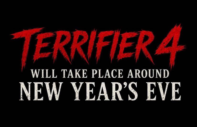 Anúncio oficial de Terrifier 4 com temática de Ano Novo