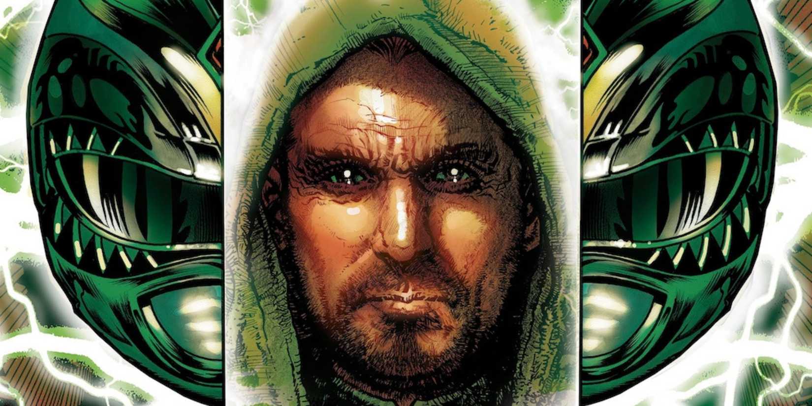 Tommy Oliver on the cover of Power Rangers Green