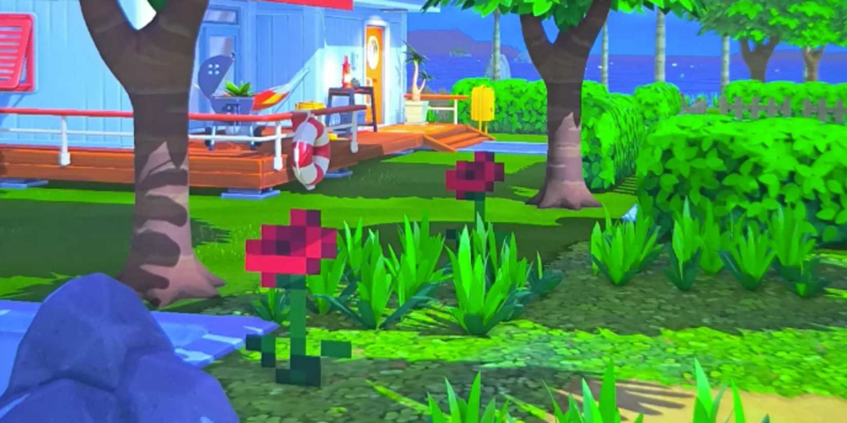 Tomodachi Life Minecraft Flowers