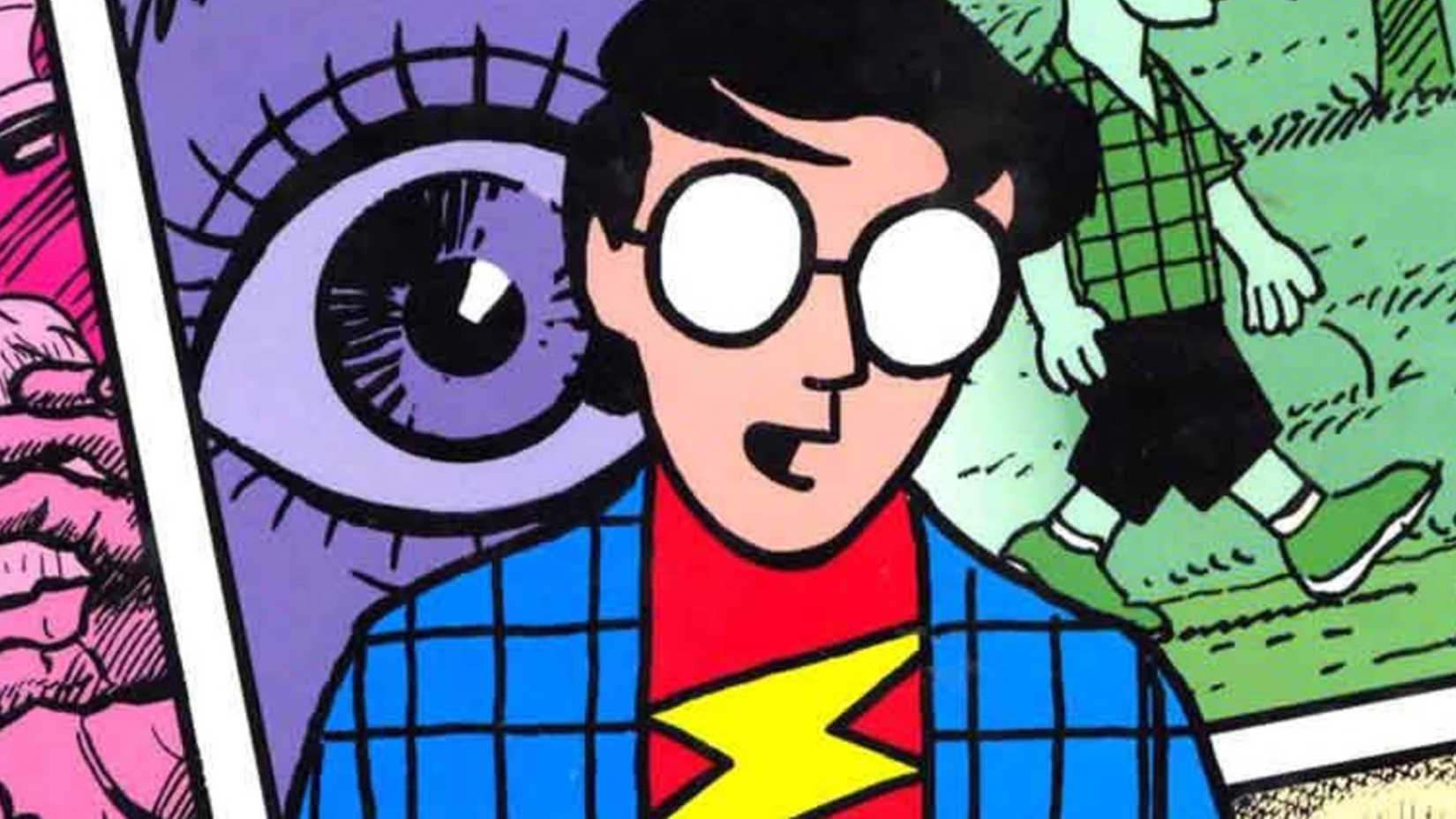 understanding comics cover showing scott mccloud talking