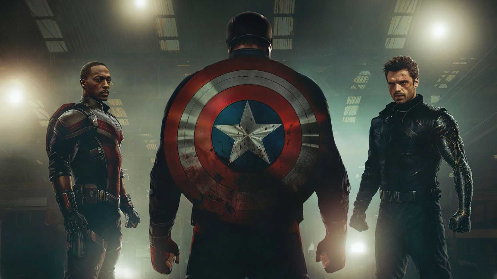 us agent facing sam wilson and winter soldier