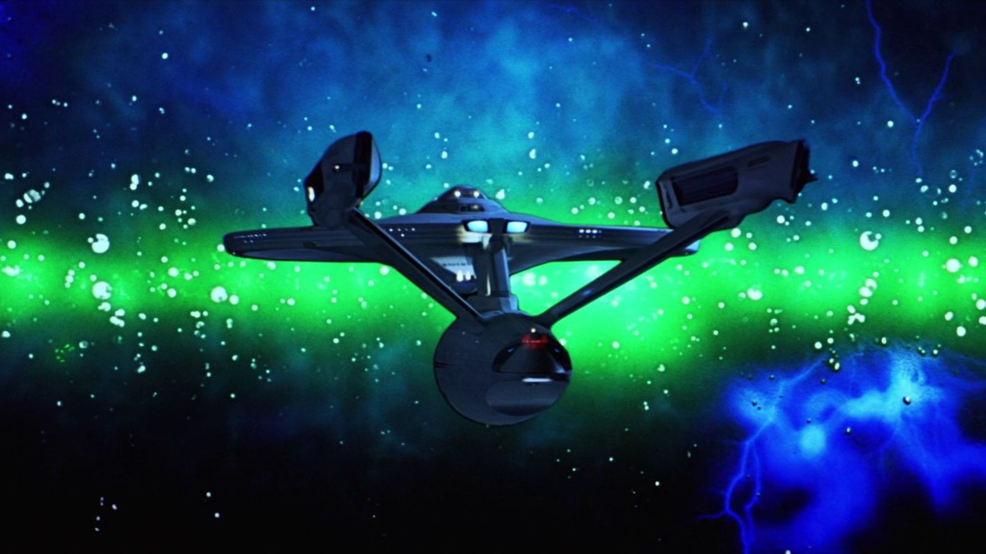 USS Enterprise-A atravessando a Grande Barreira