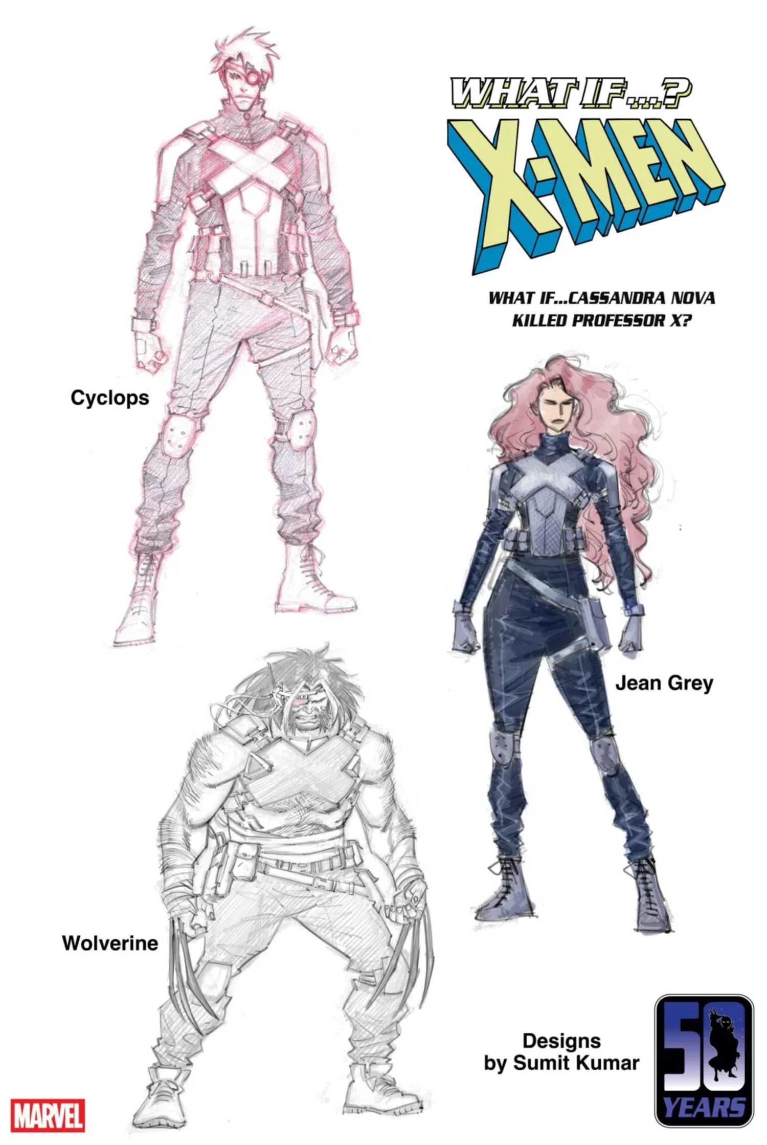 what if concept art for cyclops redesign in x-men